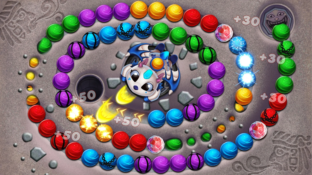 Marble Revenge - Gameplay image of android game
