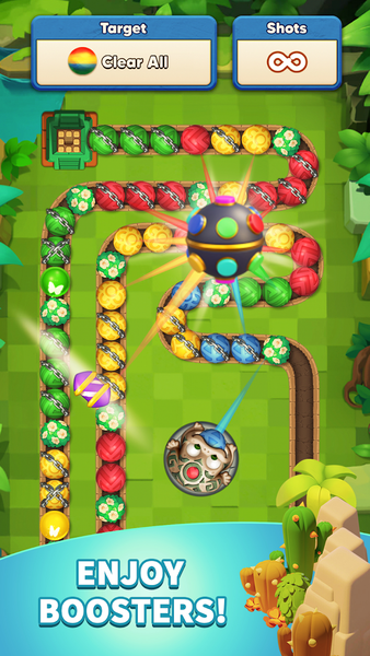 Marble Match Blast - Gameplay image of android game