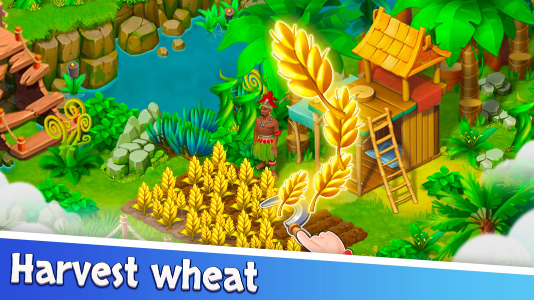 Island Adventure Jungle Blast - عکس بازی موبایلی اندروید