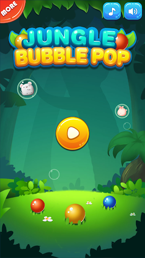 Jungle Bubble Pop - Gameplay image of android game