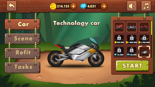 Jungle Hill Racing - عکس بازی موبایلی اندروید