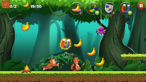 Jungle Monkey Run - عکس بازی موبایلی اندروید