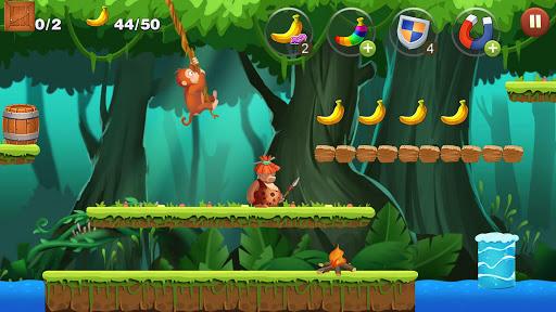 Jungle Monkey Run - عکس بازی موبایلی اندروید