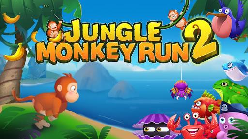 Jungle Monkey Run ۲ - عکس بازی موبایلی اندروید