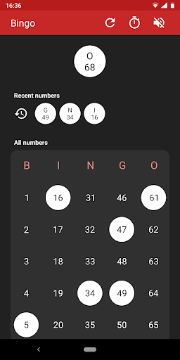 Bingo Generator & Caller - عکس بازی موبایلی اندروید