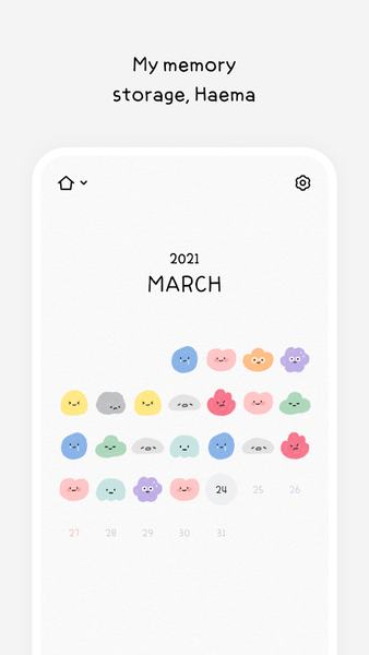 Haema Diary: My memory storage - Image screenshot of android app
