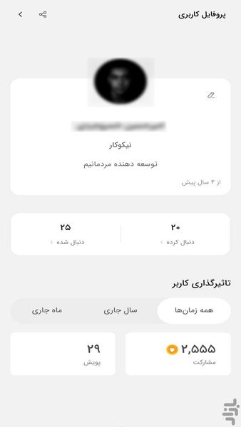 مردمانیم | مسئولیت اجتماعی - عکس برنامه موبایلی اندروید