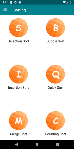 Learn Algorithms in Java - Image screenshot of android app