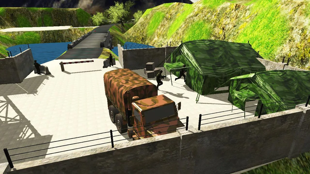 Army Cargo Transport Challenge - Gameplay image of android game