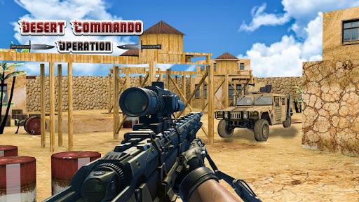 Commando Desert Operation - Gameplay image of android game