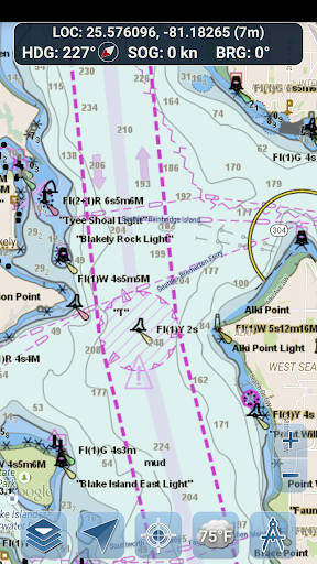 Marine Ways - Nautical Charts - عکس برنامه موبایلی اندروید