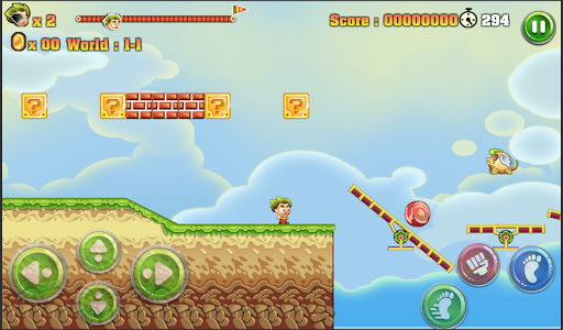 Jungle Chase of Max - Gameplay image of android game