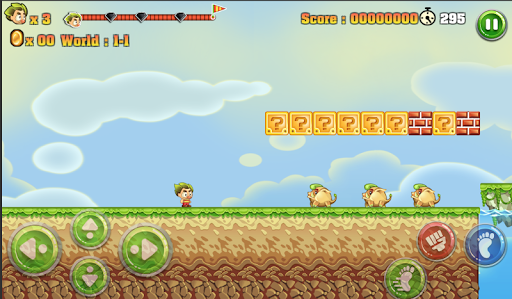 Jungle Chase of Max - Gameplay image of android game