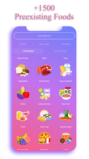 Calorie Counter - EasyFit - عکس برنامه موبایلی اندروید