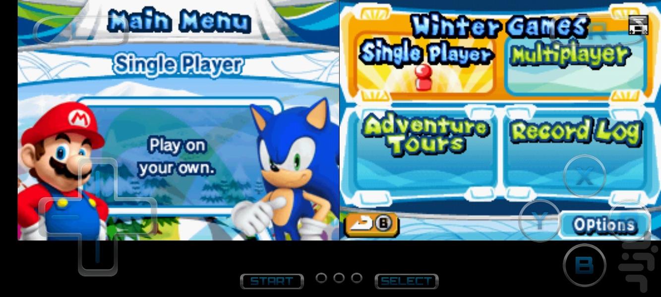 ماریو و سونیک - عکس بازی موبایلی اندروید