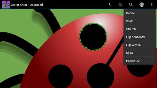 Vector Artist - Free version - عکس برنامه موبایلی اندروید