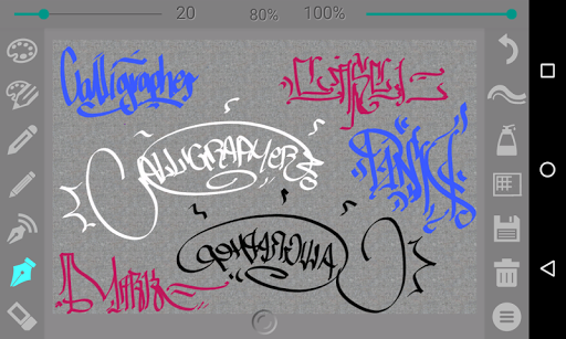 Calligrapher - Image screenshot of android app