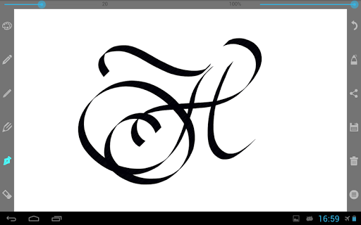 Calligrapher - عکس برنامه موبایلی اندروید