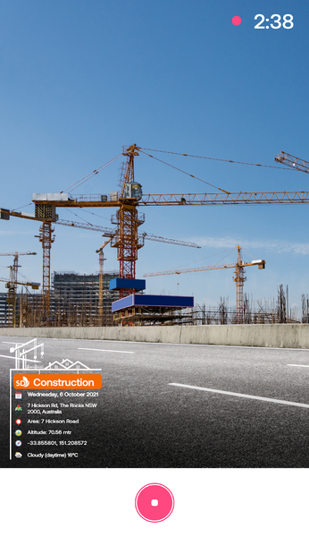 Geotag Photos with GPS Stamps - Image screenshot of android app