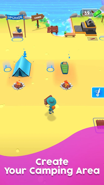 Camping Land - عکس بازی موبایلی اندروید