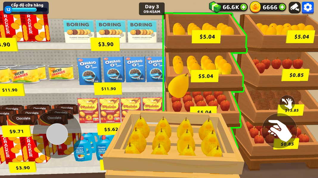 Supermarket 3D: Retail Empire - Gameplay image of android game