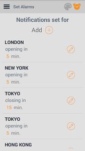 Market 24h Clock - Image screenshot of android app