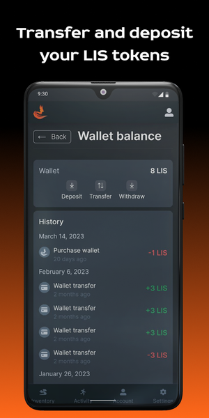 Realis Wallet: Marketplace NFT - Image screenshot of android app