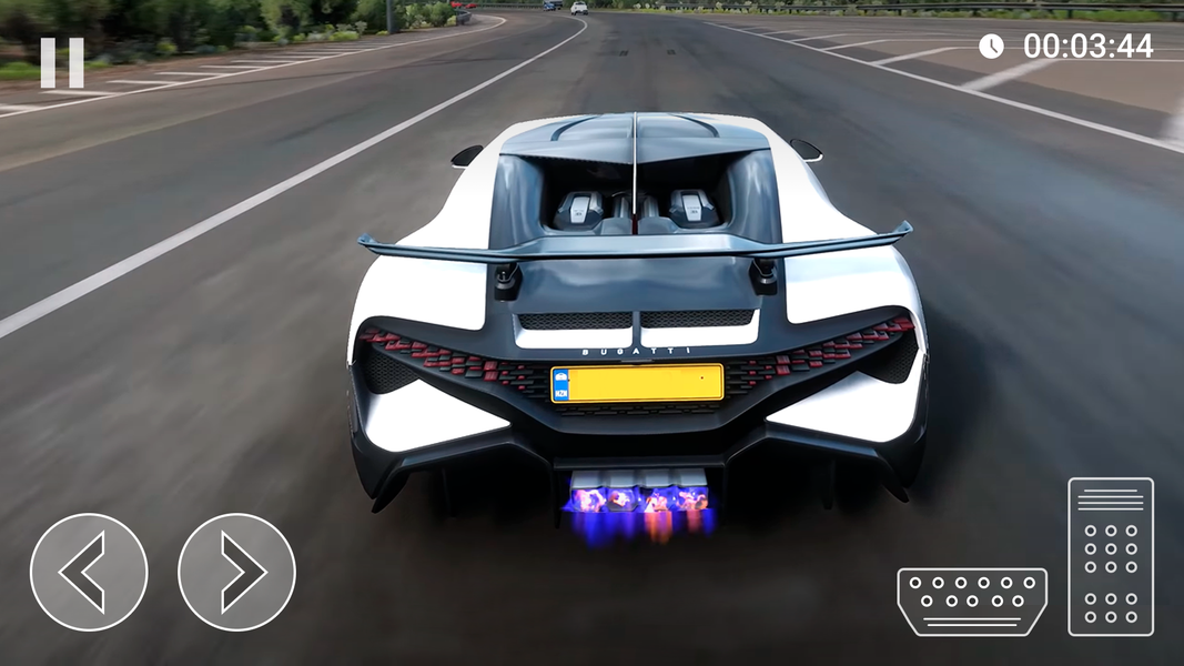 Sport Bugatti Divo Speed Race - عکس برنامه موبایلی اندروید