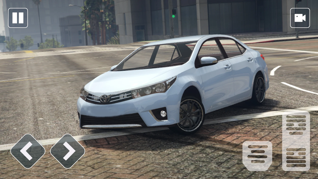 Drive Toyota Corolla Race Area - عکس بازی موبایلی اندروید