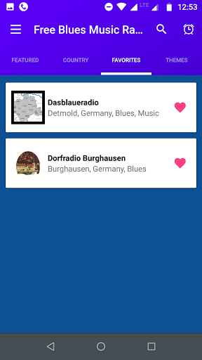 Blues Music App: Blues Radio - Image screenshot of android app