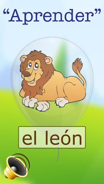 Spanish Learning For Kids - Image screenshot of android app