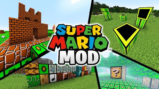 MCPE Mod Mario Minecraft - عکس برنامه موبایلی اندروید