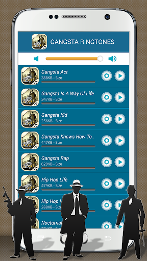 Gangsta Ringtones - Image screenshot of android app