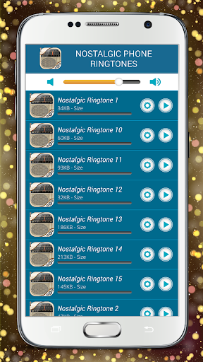 Nostalgic Phone Ringtones - عکس برنامه موبایلی اندروید