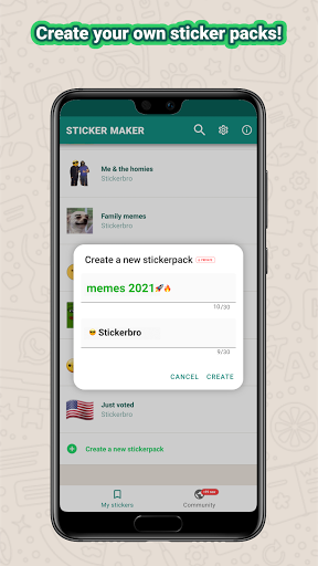 Sticker maker – ساخت استیکر واتساپ - عکس برنامه موبایلی اندروید
