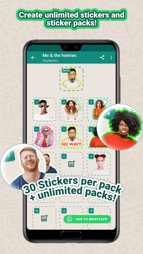 Sticker maker – ساخت استیکر واتساپ - عکس برنامه موبایلی اندروید