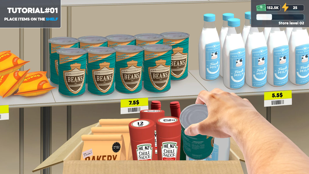 ۲۴H Mart Cashier Game - عکس بازی موبایلی اندروید