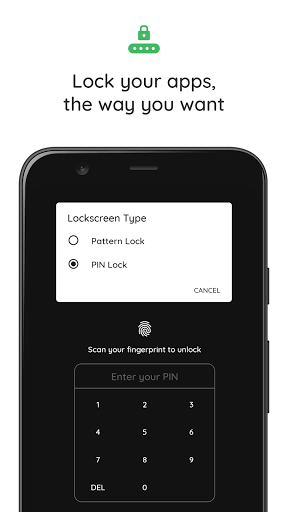 AppLocker: App Lock, PIN - قفل برنامه - عکس برنامه موبایلی اندروید