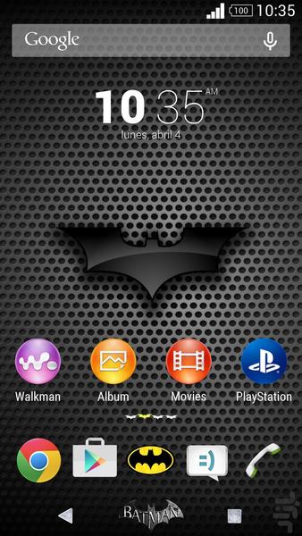 Xperia Theme™:Batman/Martin Armenta - Image screenshot of android app