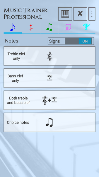 LEARN to READ MUSIC NOTES PRO - Image screenshot of android app