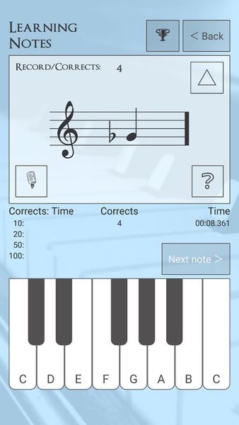 LEARN to READ MUSIC NOTES PRO - Image screenshot of android app