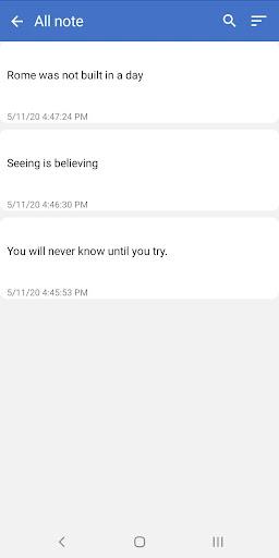 Voice to text - عکس برنامه موبایلی اندروید