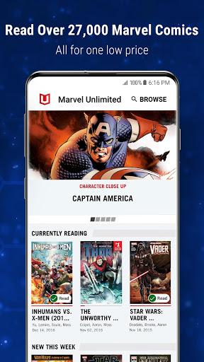 Marvel Unlimited - Image screenshot of android app