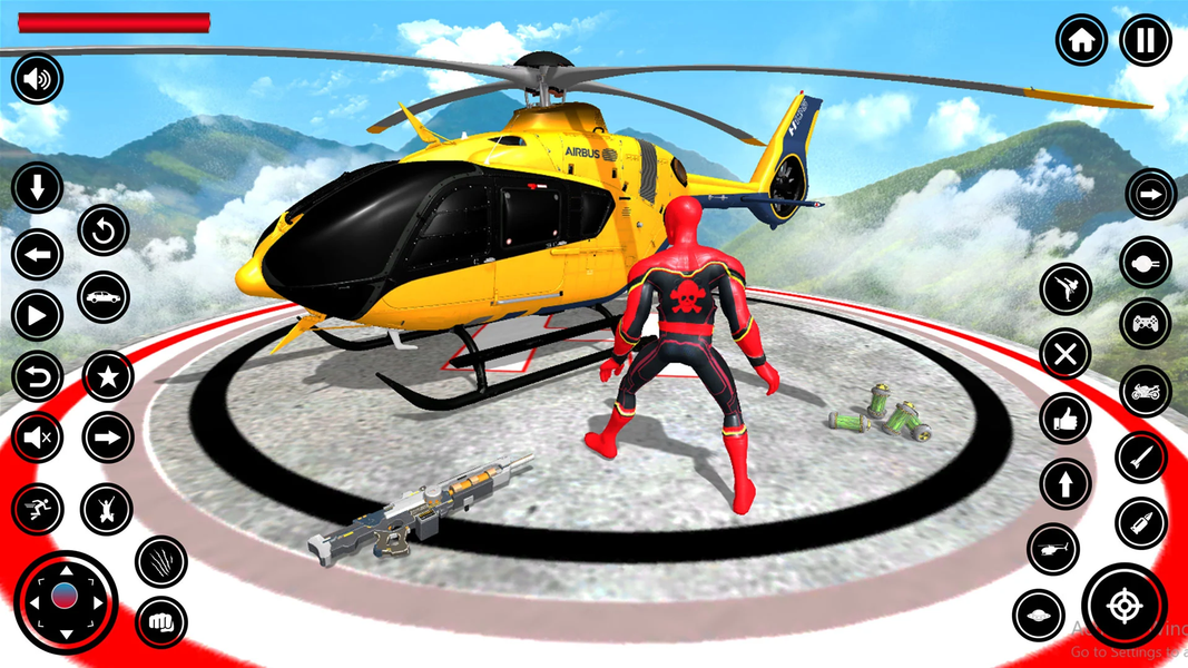 Flying Spider Hero :Rope Hero - عکس برنامه موبایلی اندروید