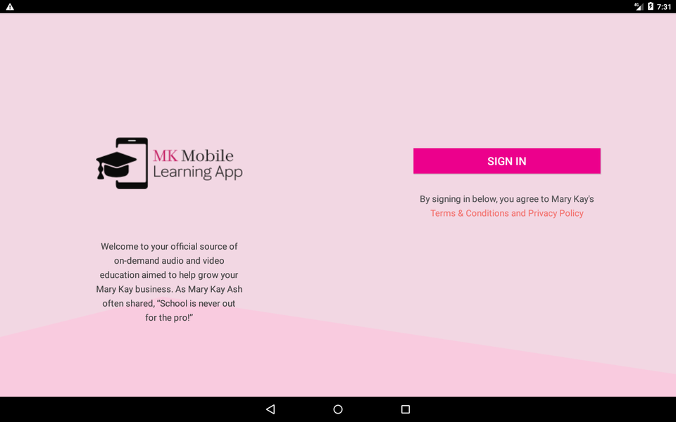 Mary Kay® Mobile Learning - عکس برنامه موبایلی اندروید