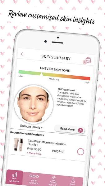 Mary Kay® Skin Analyzer - عکس برنامه موبایلی اندروید