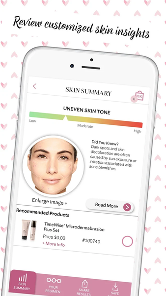 Mary Kay® Skin Analyzer - Image screenshot of android app