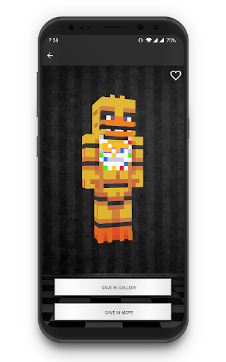 Animatronics Skins - Image screenshot of android app