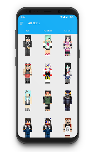 Anime Skins - Image screenshot of android app