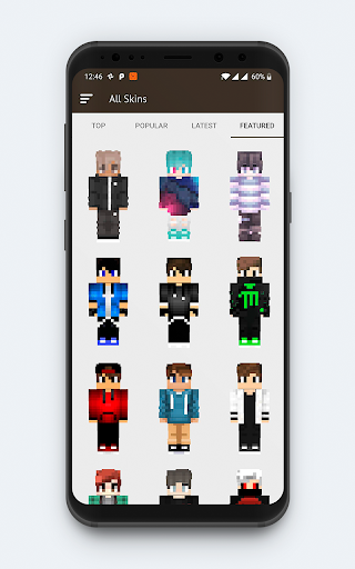 Boys Skins - Image screenshot of android app